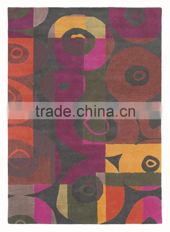 Great hand tufted rug for decoration, apartment, balcony