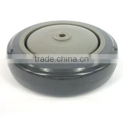 Shopping trolley wheel swivel fix wheel caster