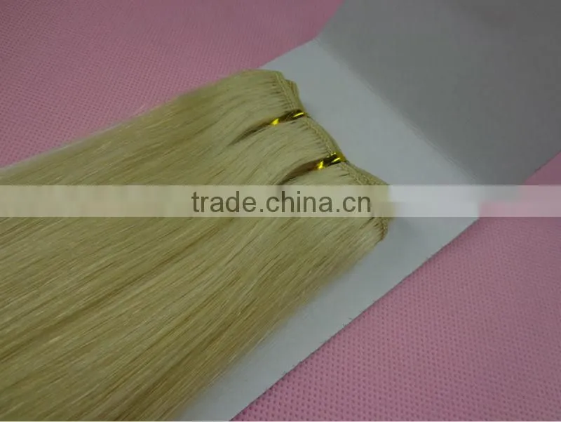 Top grade virgin human hair 100% brazilian human hair extension