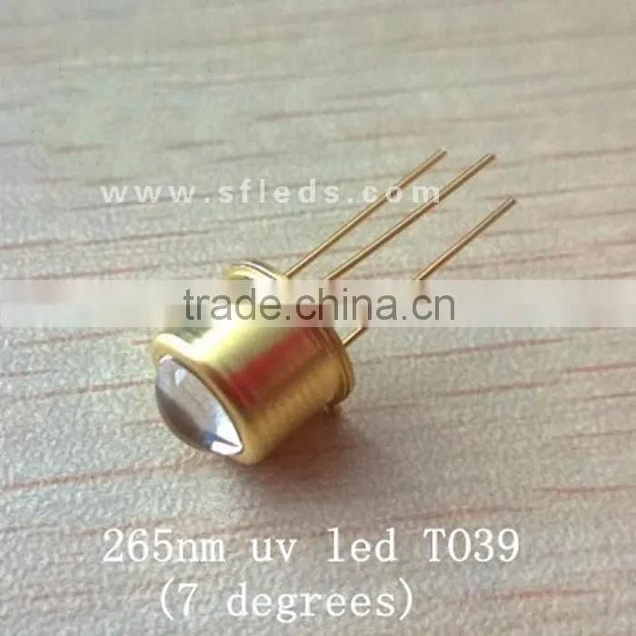 Professional germicidal uv led 265 NM 270NM 275NM 280 NM 310 NM