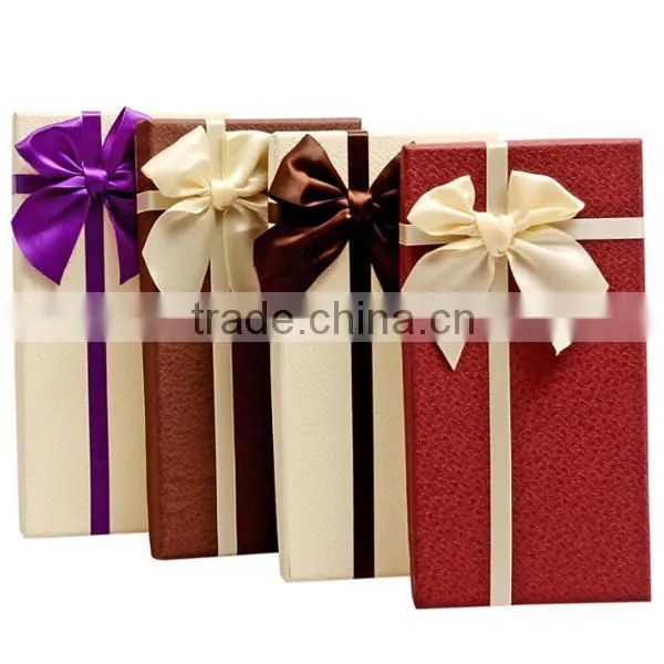 Various Colors Paper Scarf Box Orange
