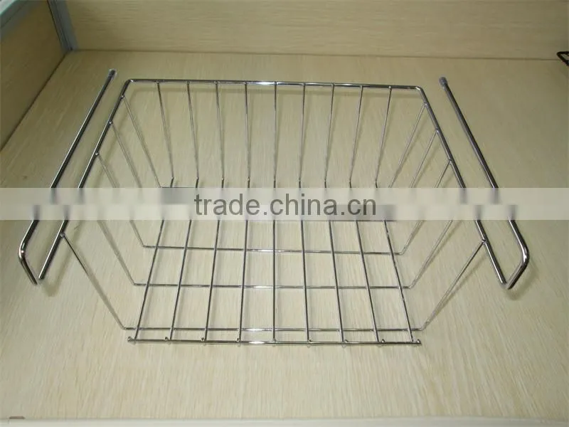 Chrome Wire Under Shelf Storage Basket