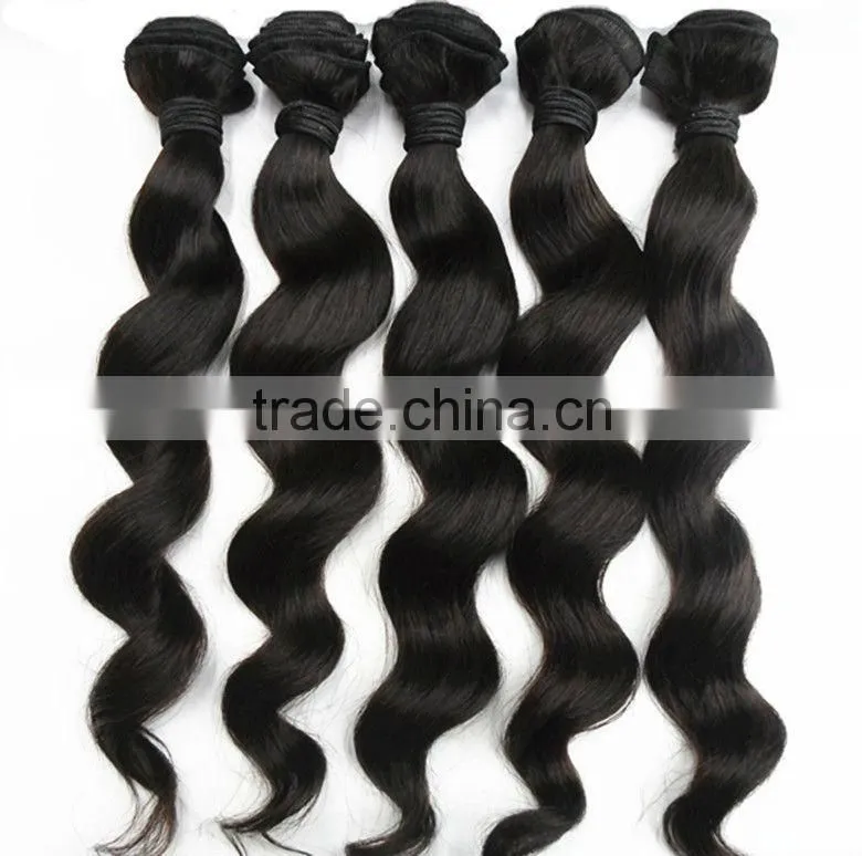 5a brazilian loose wave human hair extensions