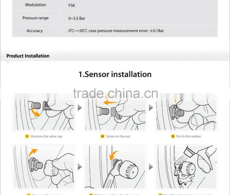 Steelmate T016 external sensor,ip67 sensor,current sensor