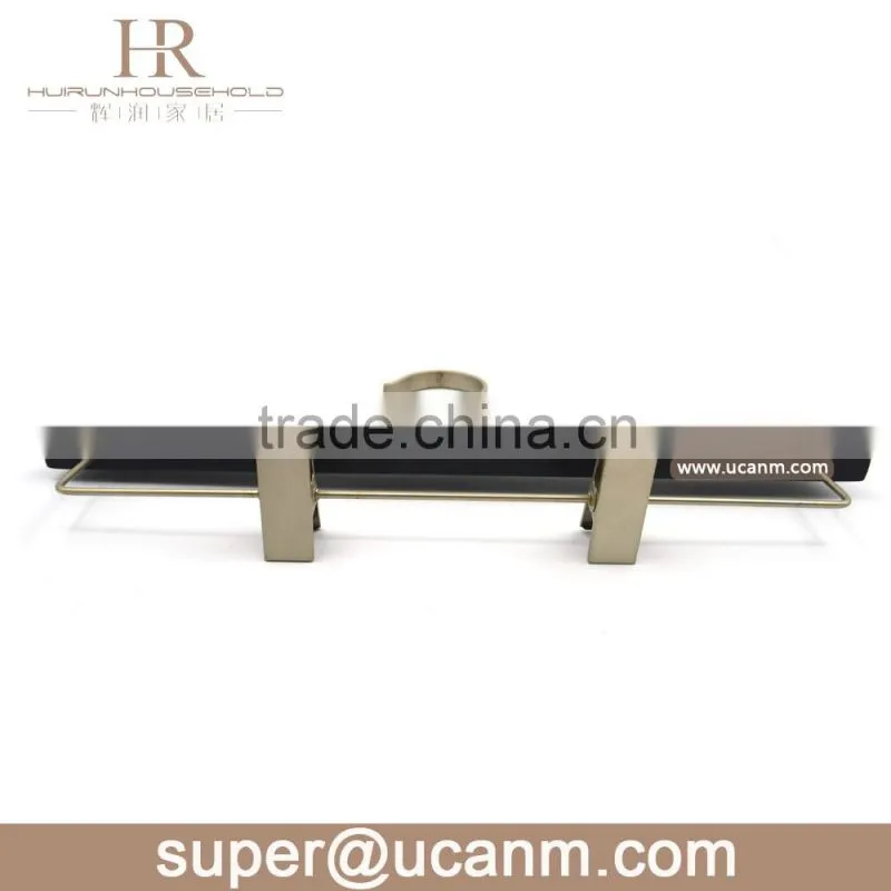 HRW-G355GV luxury black color lotus wood pant hanger