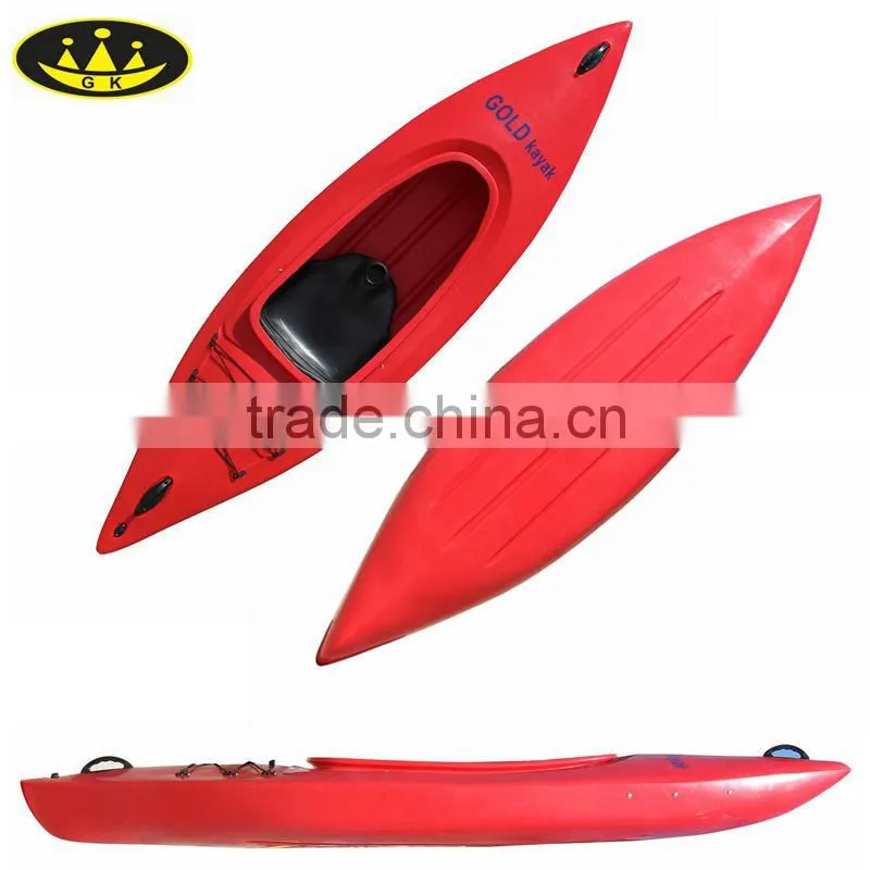 hot selling plastic kayak single sit in kayak sport kayak single kayak