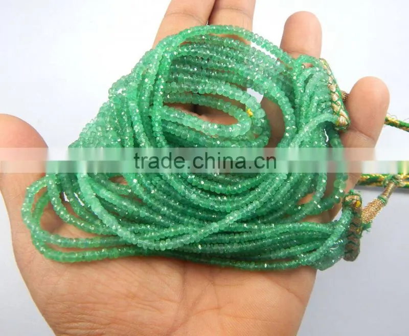 Natural emerald Natural Zambian Emerald Beads Necklace