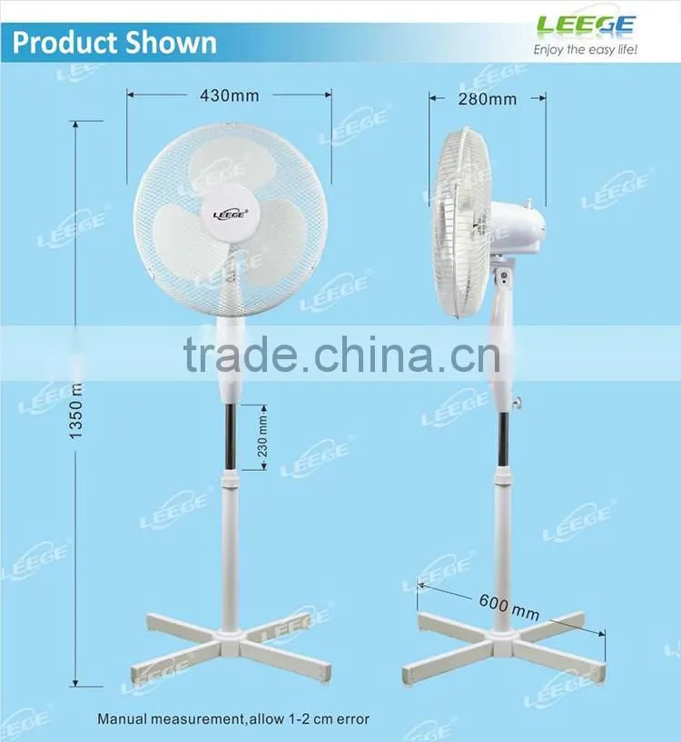 Hot sale with CE/RoHS/GS standard AC electric fan
