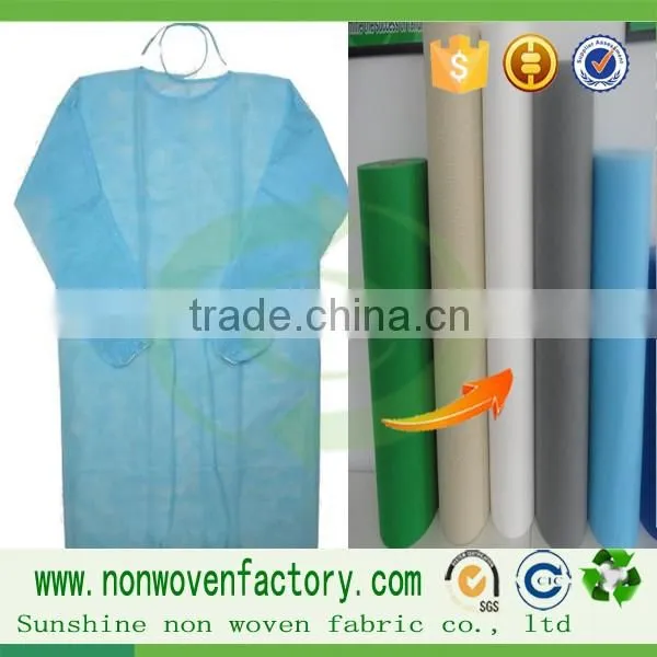 Medical nonwovens fabric for making face mask,surgical clothes,disposable bedsheet
