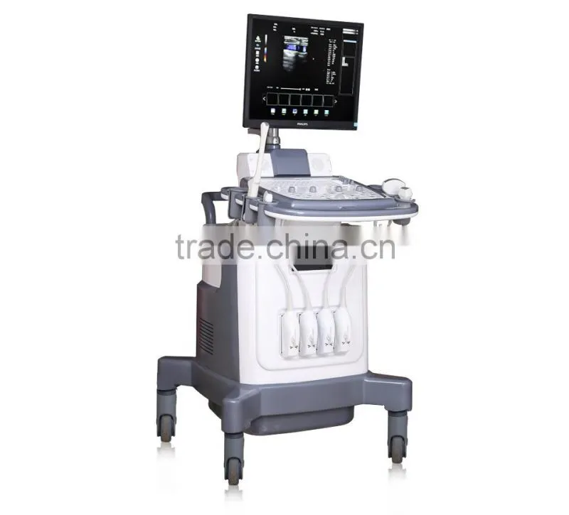 Trolley Color Doppler for pregnancy/color doppler ultrasound