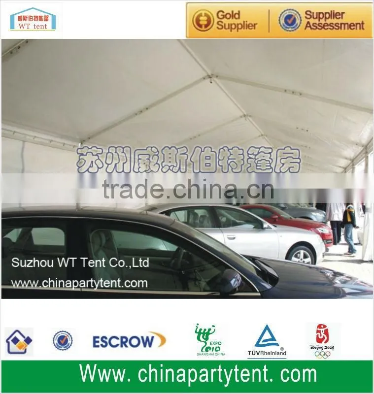 Fire proof tent PVC car parking tents for sale, large marquee tent