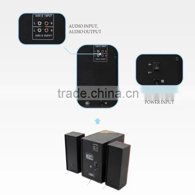 2014 China professional 6.5 inchi subwoofer classic speaker Christmas euipment
