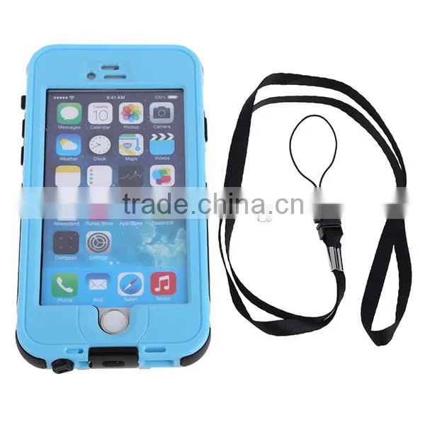 5.5 Inch Fingerprint Touch ID Waterproof Case for iPhone 6 6S 6 Plus Case