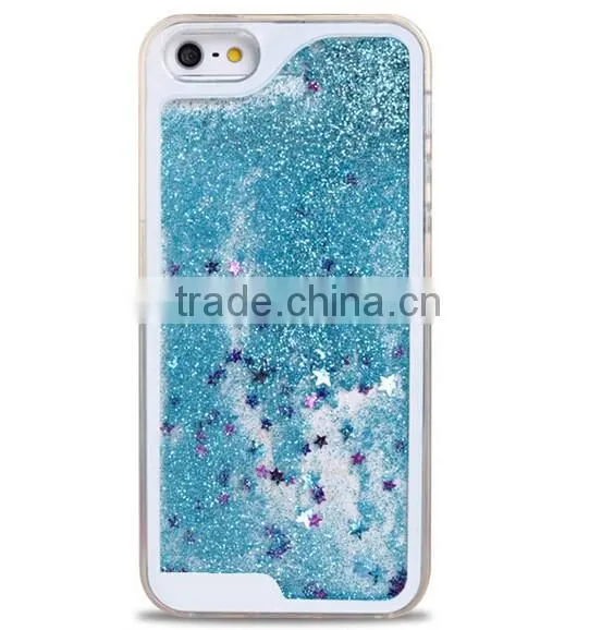 clear 3D quicksand frosted custom case for iphone 6 6s/7