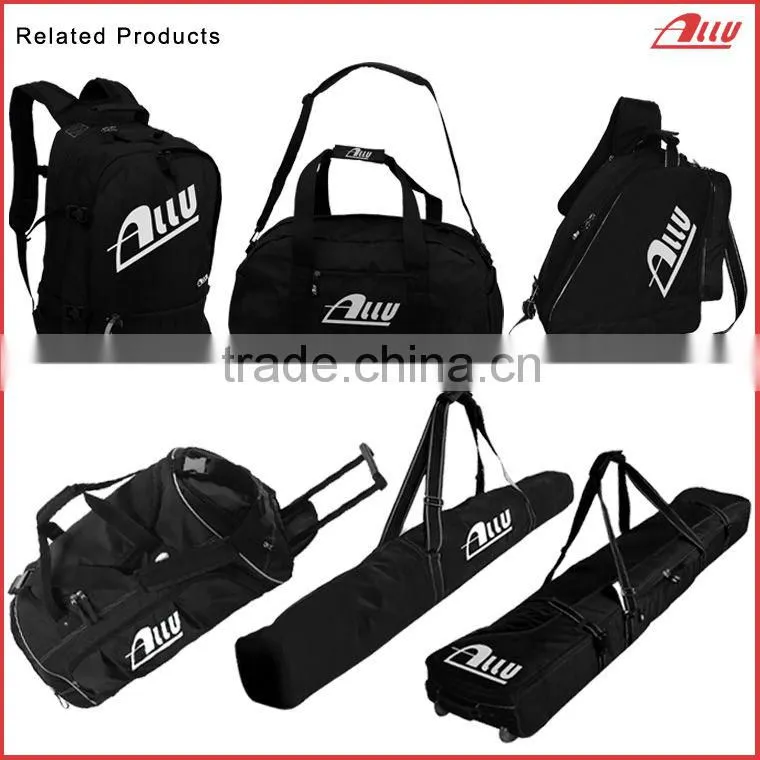 Wholesale wheeled ski pole bag double Ski Bag