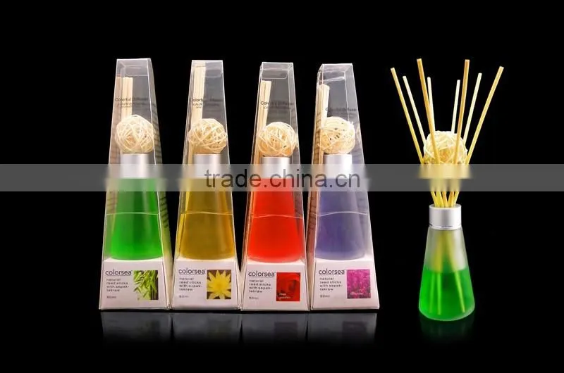 SC 80ml home use decorative lavender scented reed diffuser