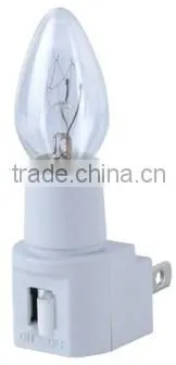 C7 night light lamp holder switch lamp base