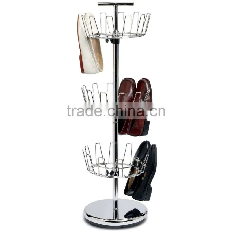 Icegreen 6-pair Metal Stackable Shoe Rack