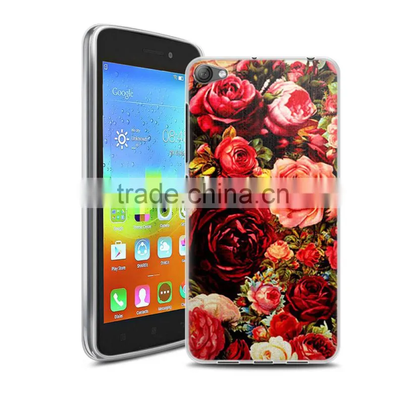 In Stock Various Patterns Flora Art Printed Gel Soft TPU Phone Case For Lenovo S60 Mobile Phone Cover Back Silicon Case