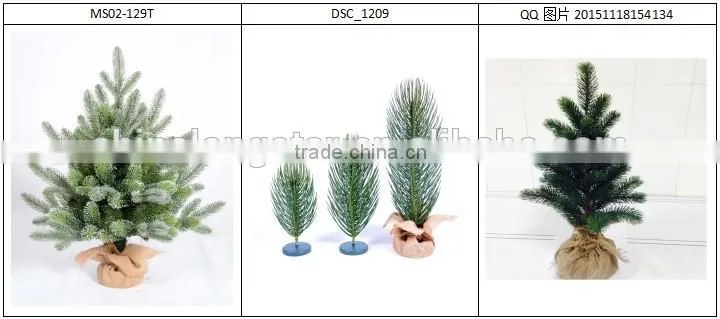 Christmas decoration fake tree single PE christmas tree