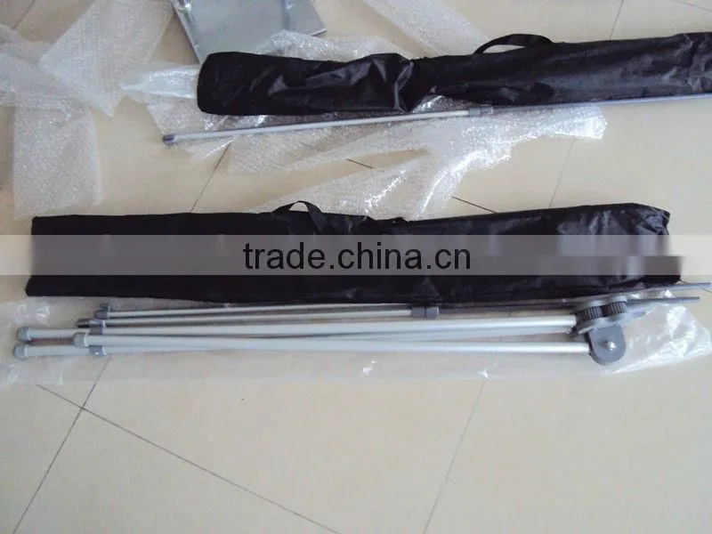 Aluminum adjustable x banner stand