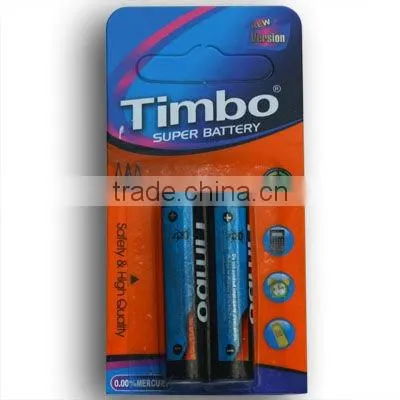 1.5V AAA heavy duty battery R03 battery dry cell battery sizes