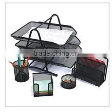 Hot Sale 2-Layers Metal Mesh Office Organizer/file tray/office tray