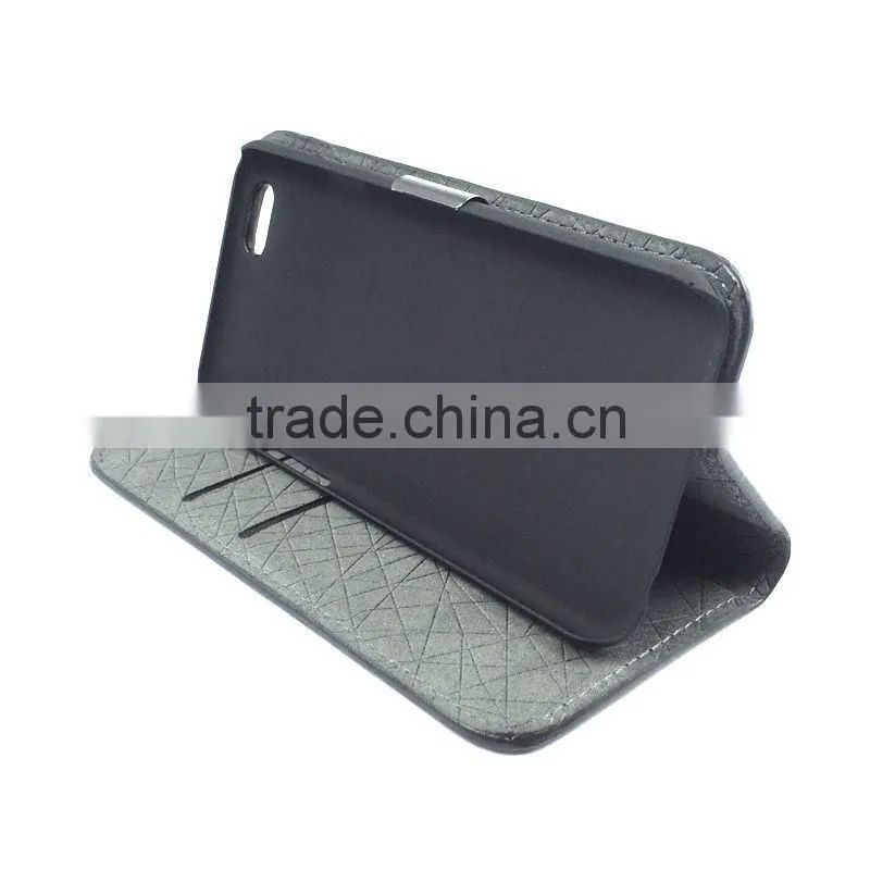 For Huawei Honor Bee , Litchi Pattern PU Leather Folio Case For Huawei Honor Bee