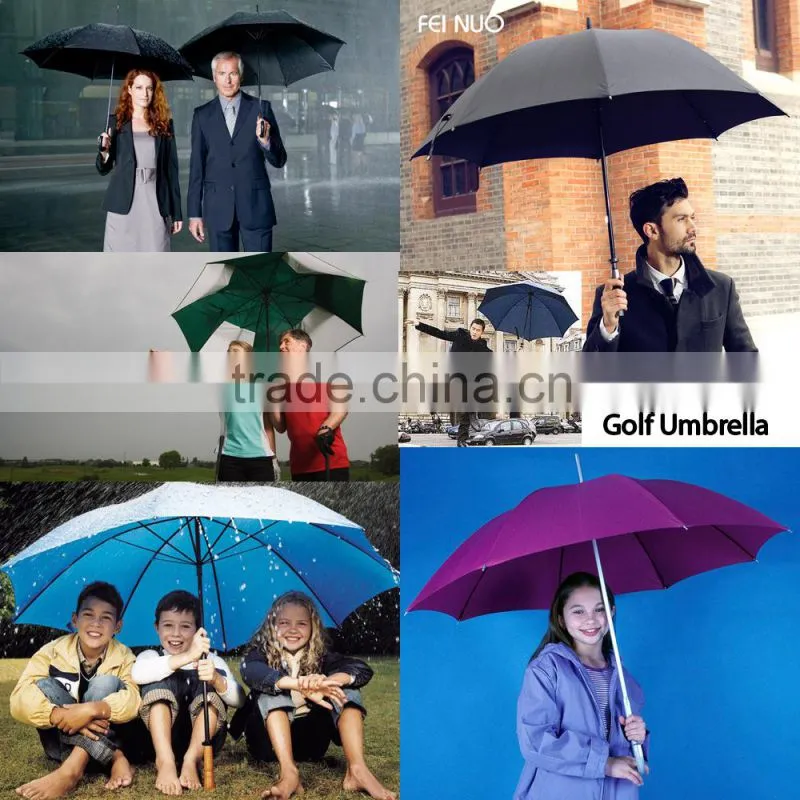 2015 Fujian rainbow promotional golf umbrella