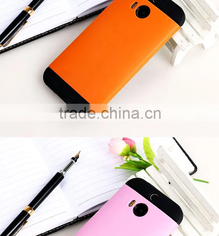 LZB Hot selling smartphone cover for HTC M8 armor case