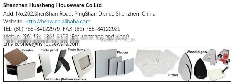 sublimation wood wall clock for heat transfer wholesales home goods