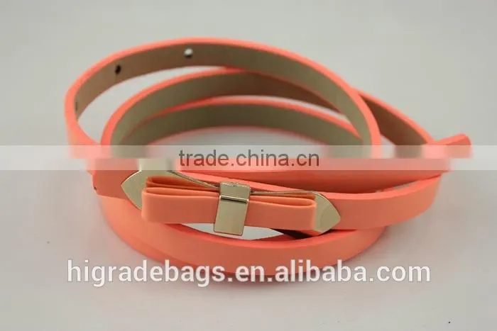 ladies fashion belt display with so many colors