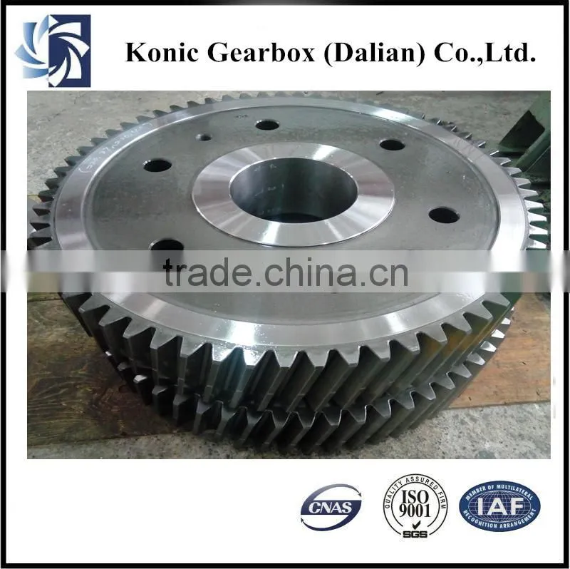 Processing Metal Ring Gear for Cement Mixer