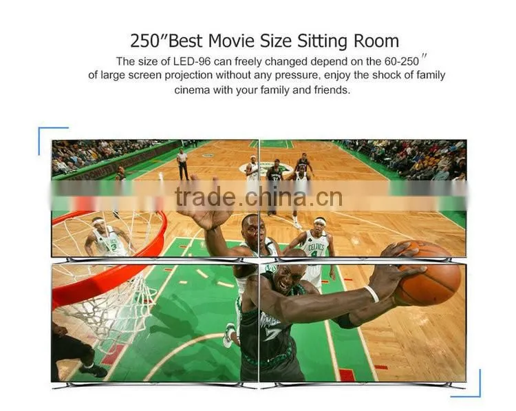 3000 lumens led projector support wifi and android