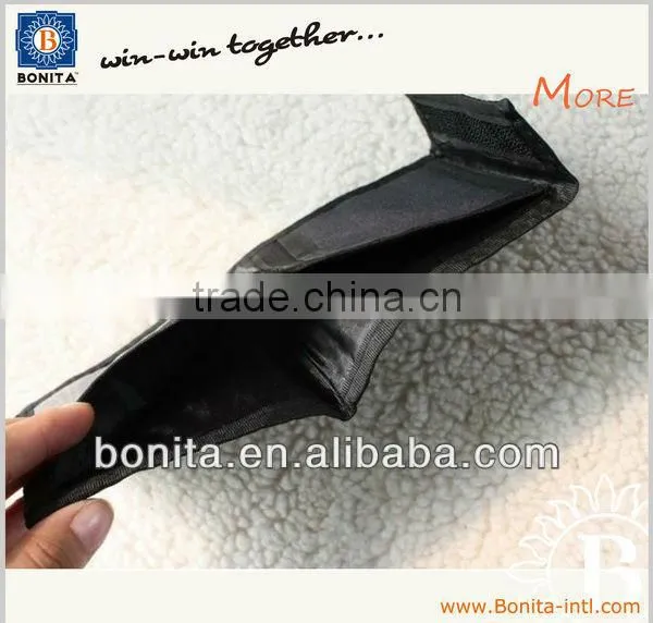 Promotion balck polyester wallet Pouch