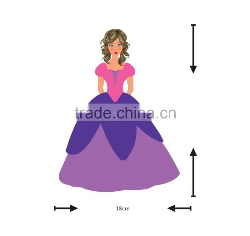 Make Your Own Princess,Tissue Paper Princess,DIY Educational Kit for Kids