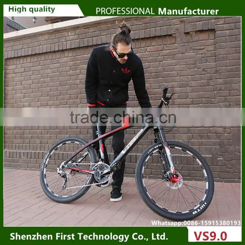 china supplier carbon MTB bikes with bags to fit on a bicycle