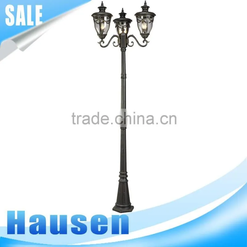 Factory Price Aluminum And Glass Material Street Pole Lighting