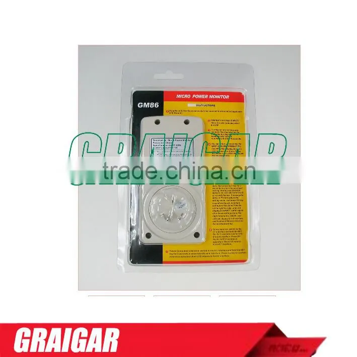 Micro Power Monitor GM86 Accuracy: 1.0 Constant: 6400imp/kWh