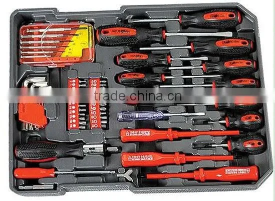 aluminum tool case with cut-out foam insert
