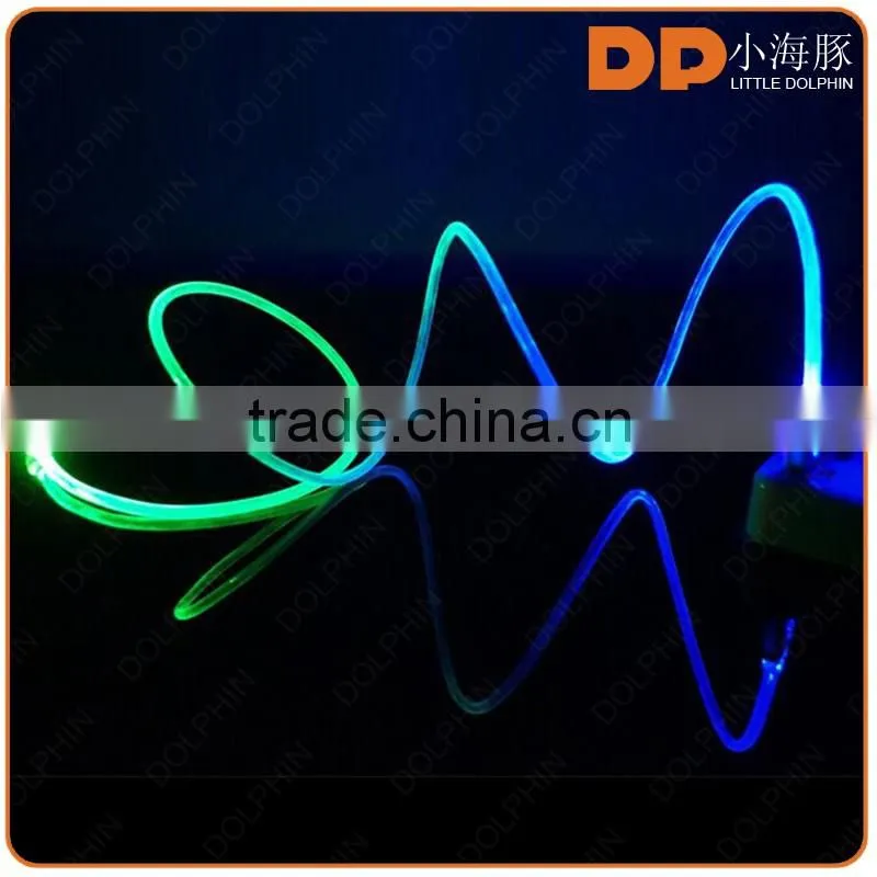 new 2016 multiple color LED light type C charger cable micro usb cable for p9