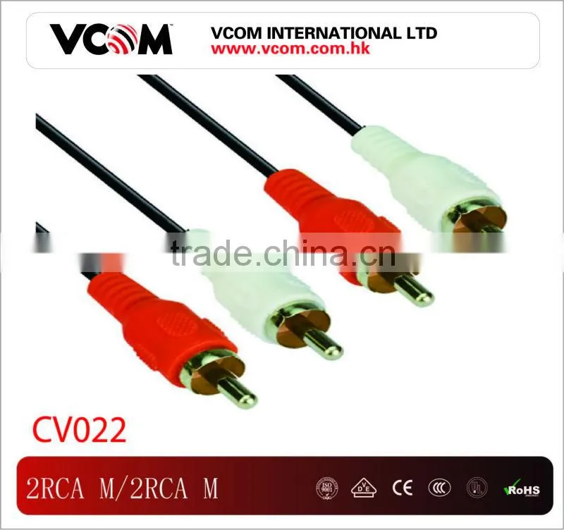 2 RCA M/2 RCA M Audio Stereo Cable