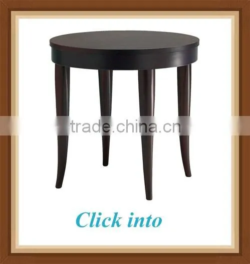 Dark Cocoa Stained Rubberwood wooden dining table designs
