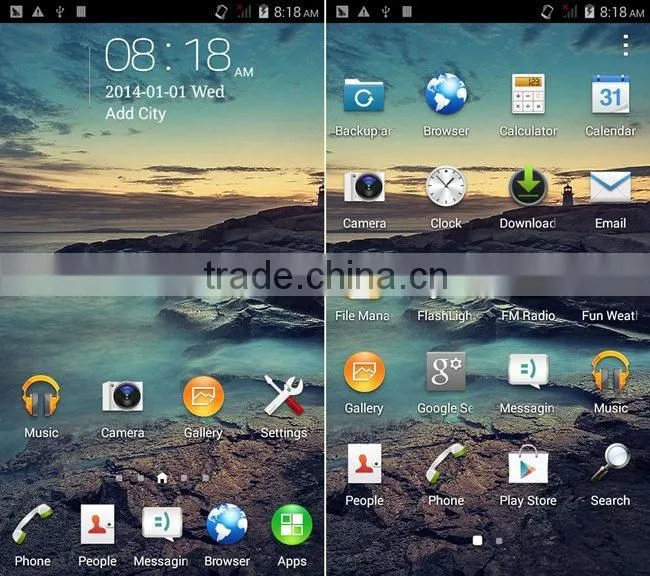 OEM android smart phone 5.0inch mtk6572 dual core, cheap android phone V8