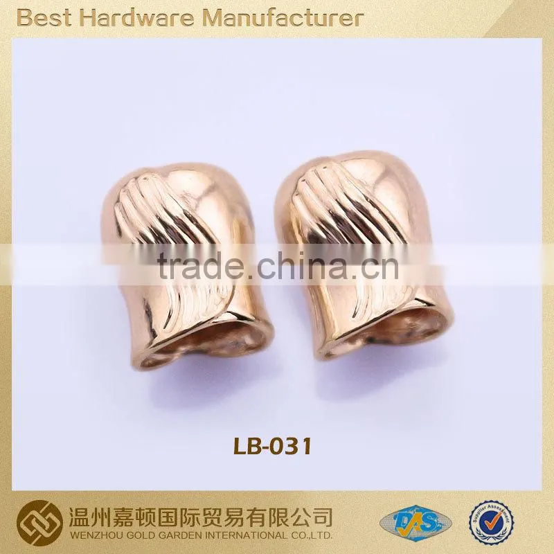 top grade elegant rope metal cord end