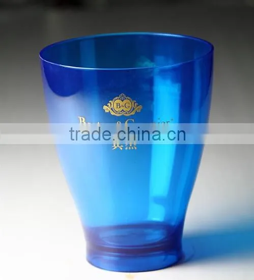 Plastic acrylic champagne ice bucket-5L