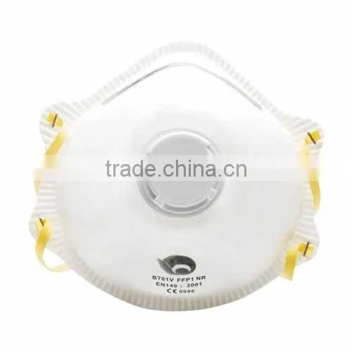 nonwoven dust proof N95 valved face mask