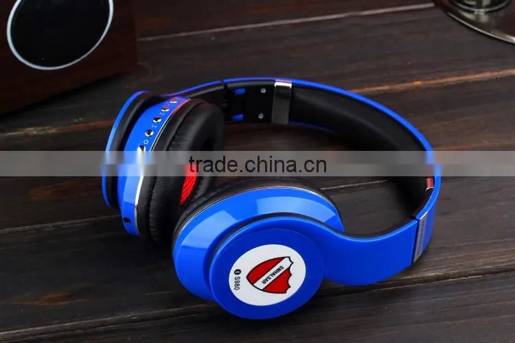 SNHALSAR S980 bluetooth headphone, bass headphones, shenzhen Headphone manufacturer