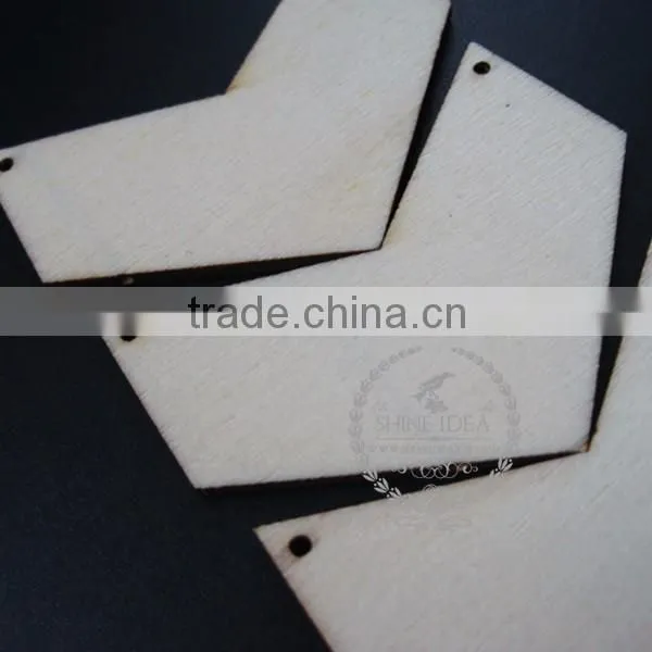 60*30mm natural wood log boomerang charm pendant charm DIY painting charm supplies 1800155