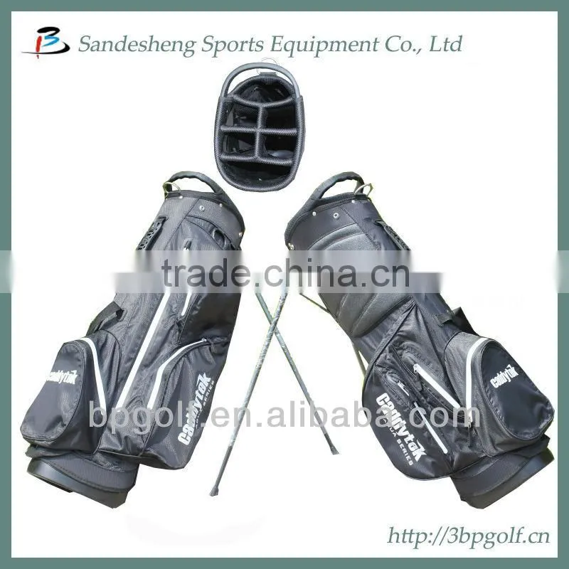 Lately golf bag with wheels